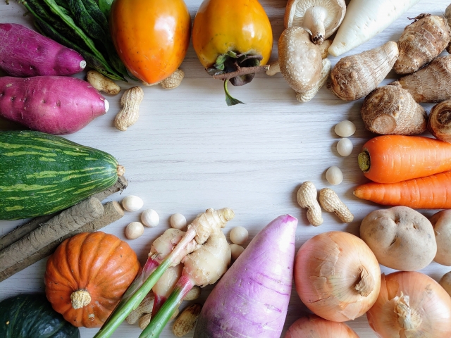 旬の野菜を使って、季節を楽しむ