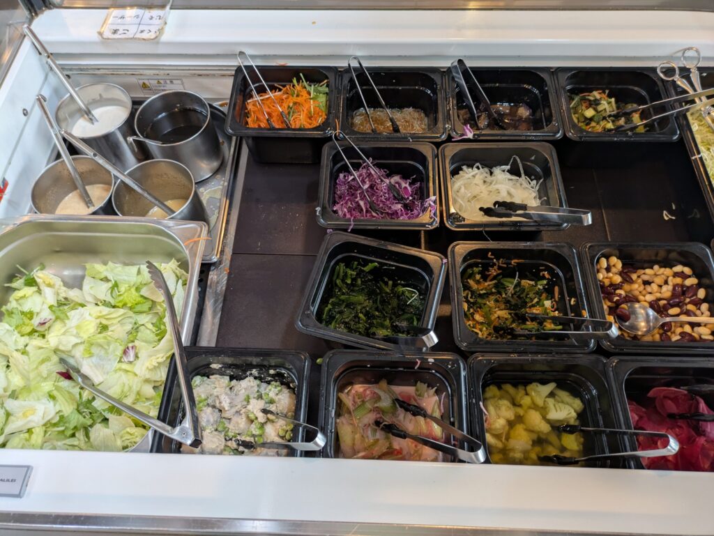 あさくまのサラダバー